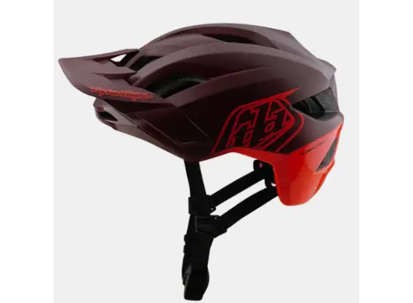 Troy Lee Designs Flowline SE helma Badge Maroon