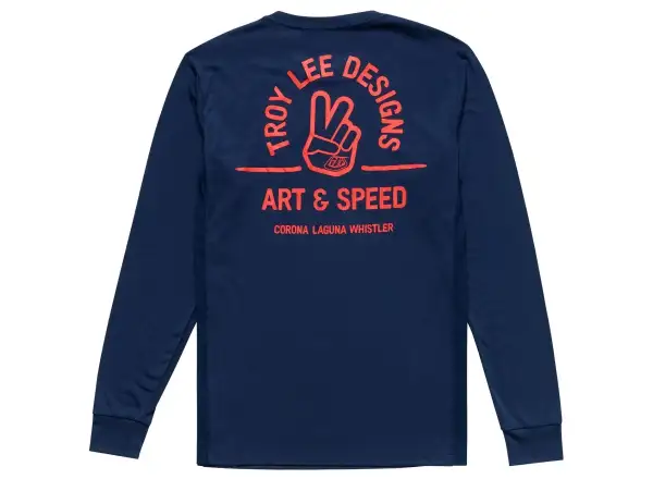 Troy Lee Designs Skyline Ride Tee pánský dres dlouhý rukáv Locals Midnight