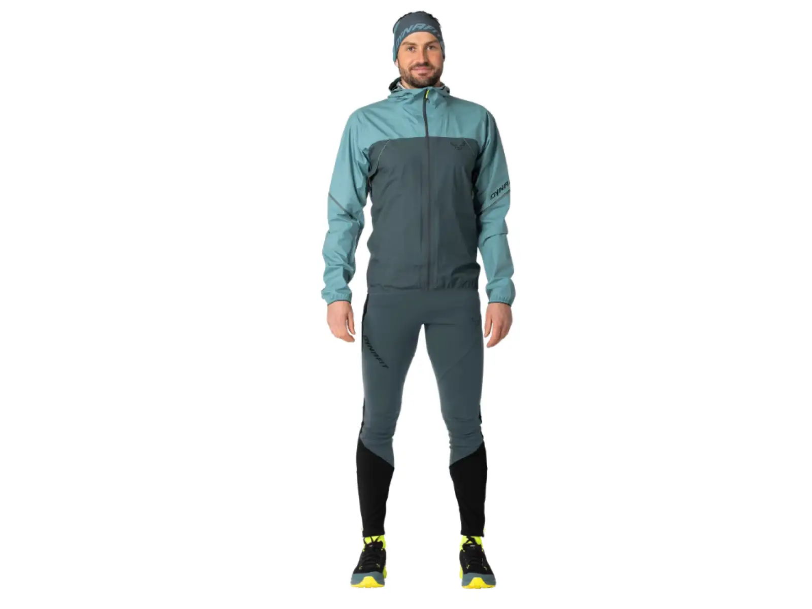 Dynafit Alpine 3 L pánská běžecká bunda Smoke Blue