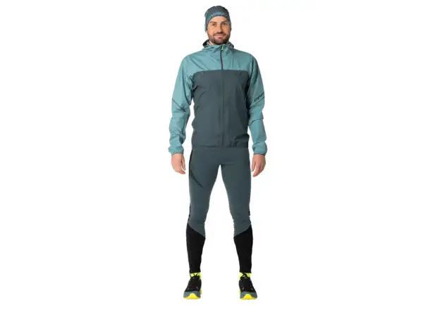 Dynafit Alpine 3 L pánská běžecká bunda Smoke Blue