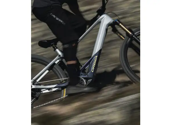 Orbea Wild M20 horské elektrokolo Halo Silver/Tanzanite Carbon