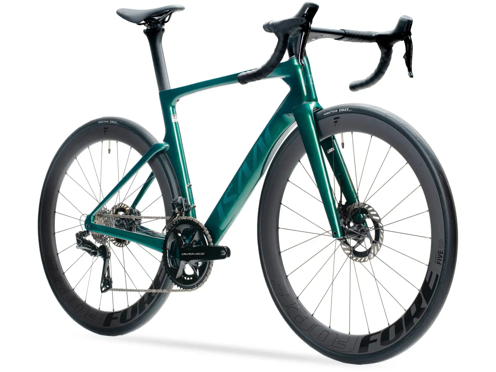 Isaac Meson Ultegra Di2 silniční kolo Jade Green