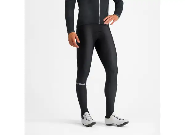 Castelli Entrata pánské kalhoty s laclem a vložkou Black