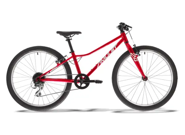 AMULET 24 Tomcat dětské kolo metallic red/silver