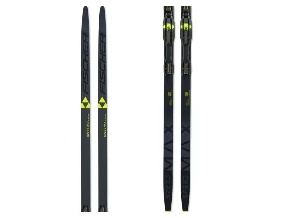Fischer Twin Skin Speedmax 70 Xtrastiff běžecké lyže + Race Classic vázání set