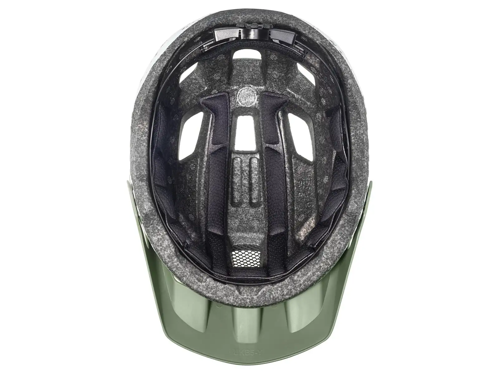 Uvex Access přilba Moss Green/White Matt