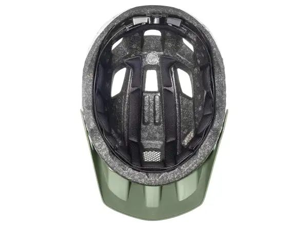 Uvex Access přilba Moss Green/White Matt