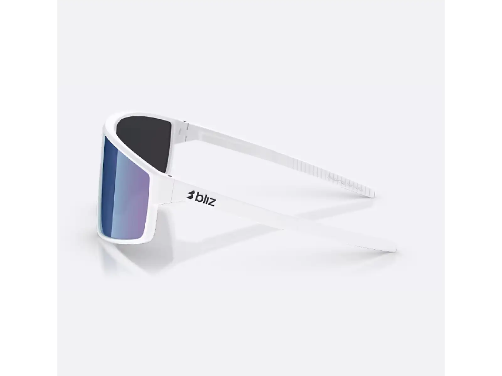 Bliz P002 sluneční brýle Matte White/Smoke Blue Multi