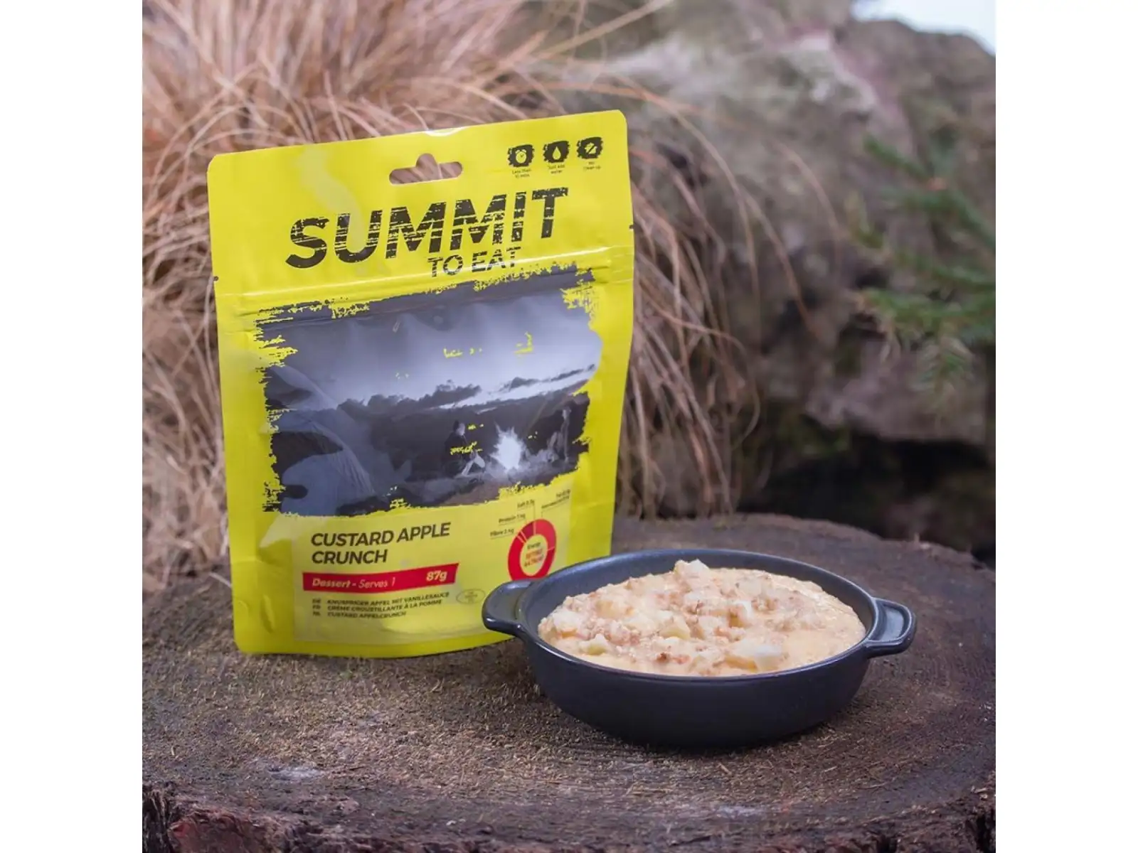 Summit To Eat dehydrované jídlo Pudink s jablečnou drobenkou (Crumble) 87 g