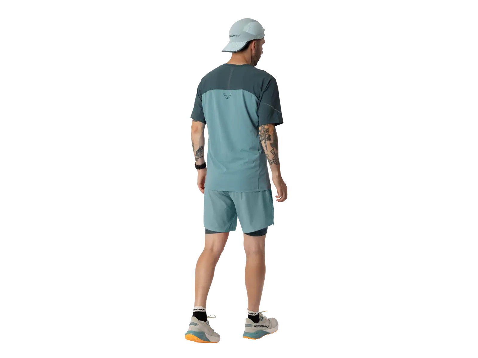 Dynafit Alpine Pro 2v1 pánské běžecké kraťasy Smoke Blue