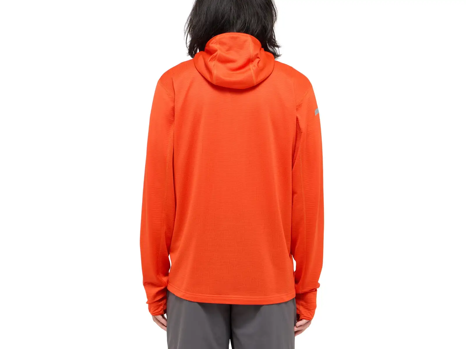 Haglöfs L.I.M Mid Multi Hood pánská mikina s kapucí červená