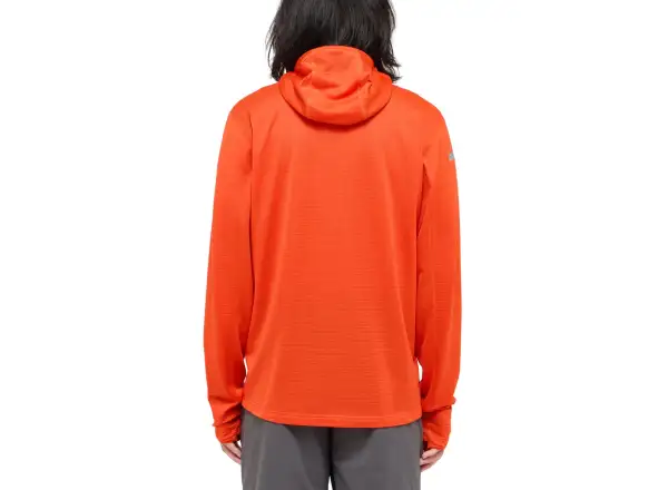 Haglöfs L.I.M Mid Multi Hood pánská mikina s kapucí červená