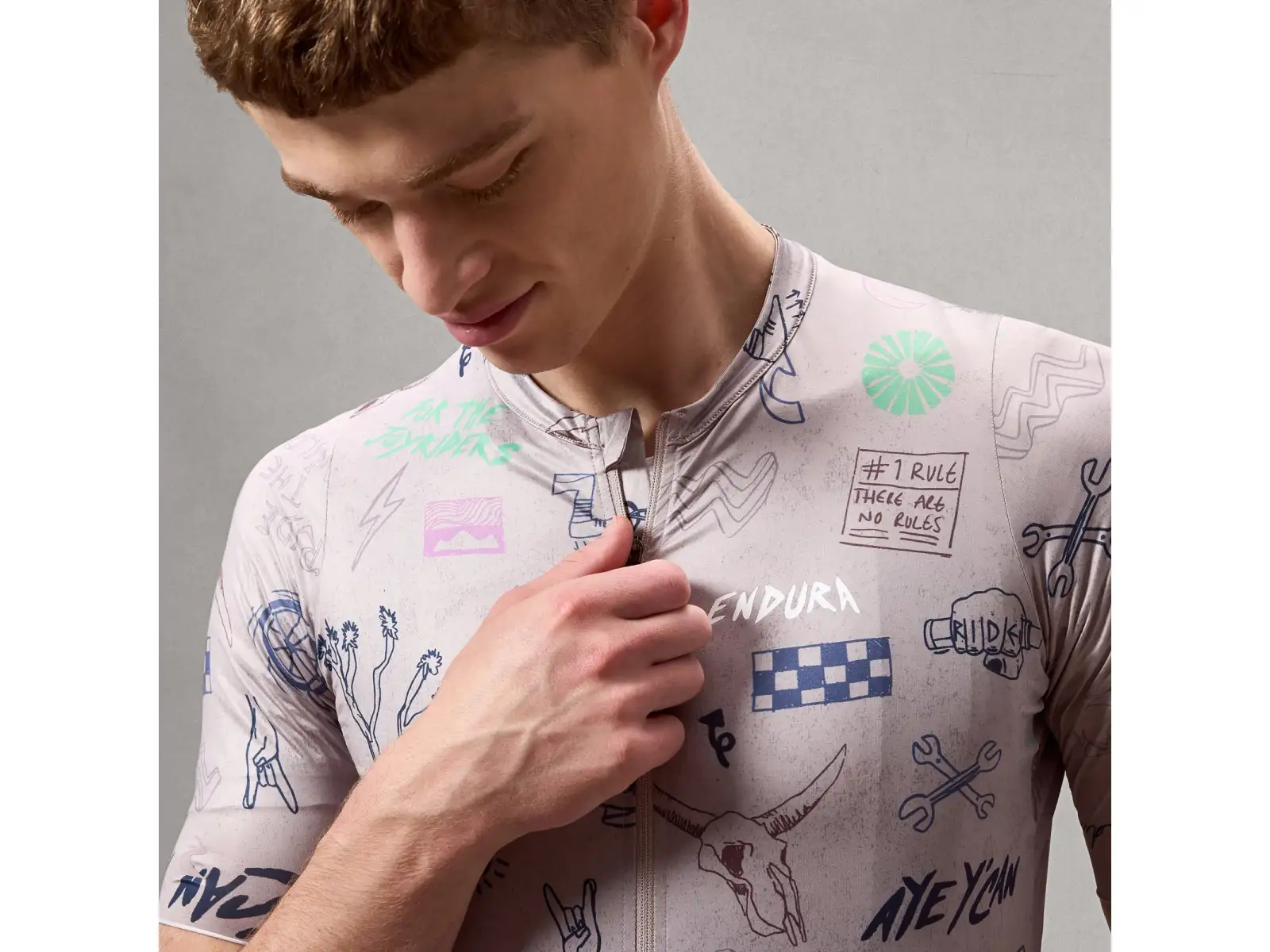 Endura Pro SL pánský dres krátký rukáv Titanium
