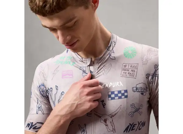 Endura Pro SL pánský dres krátký rukáv Titanium