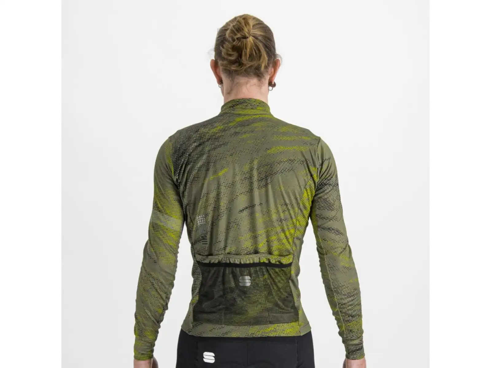 Sportful Cliff Supergiara pánský dres dlouhý rukáv beetle guacamole black