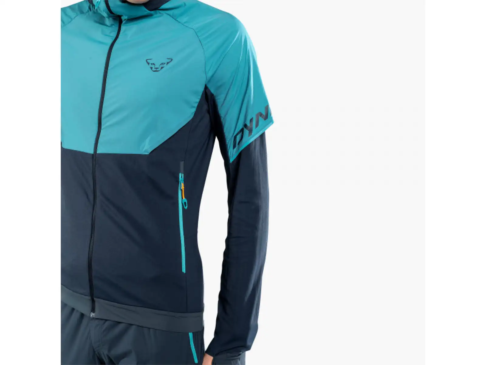 Dynafit Alpine Hybrid běžecká bunda pánská Storm Blue