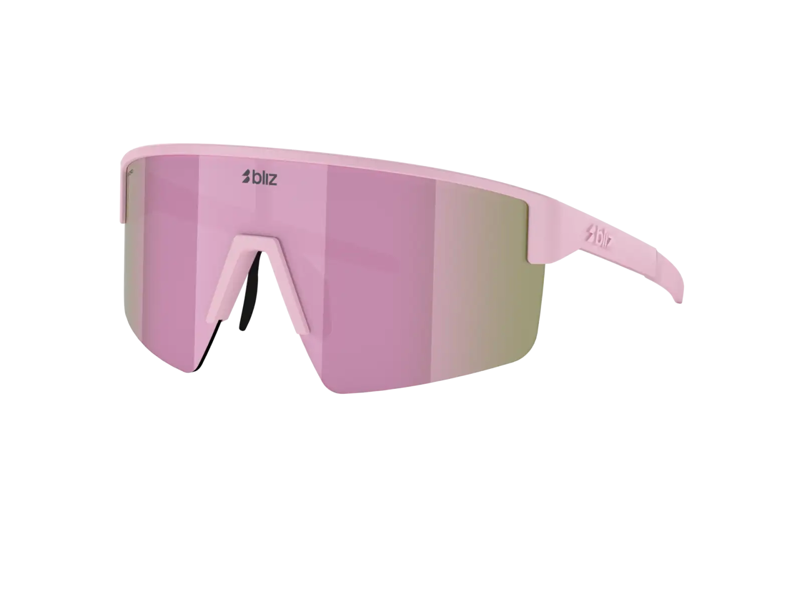 Bliz P004 sluneční brýle Matte Pink/Brown Rosé Multi