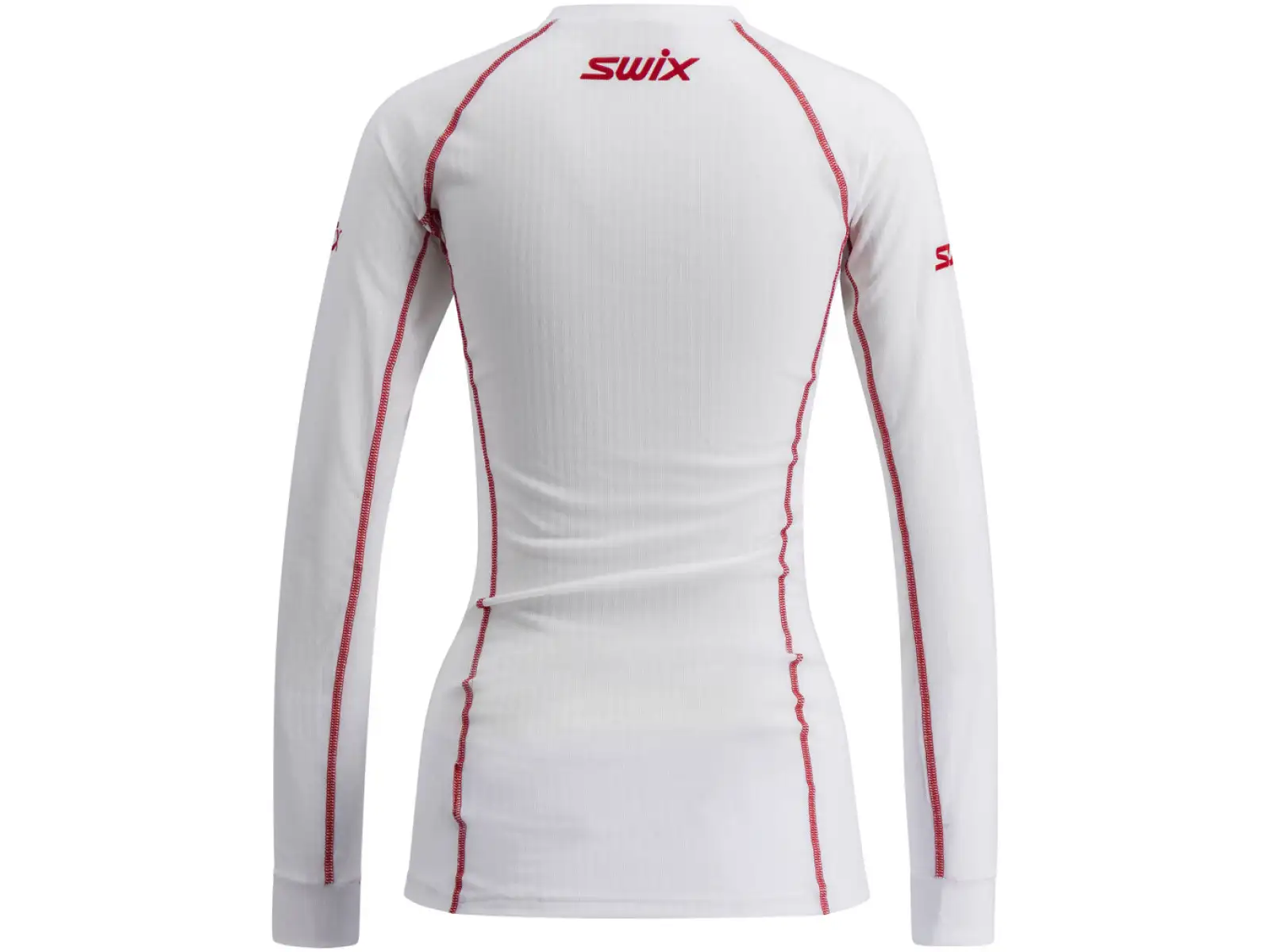 Swix RaceX Classic dámské triko dlouhý rukáv Bright White/Swix Red