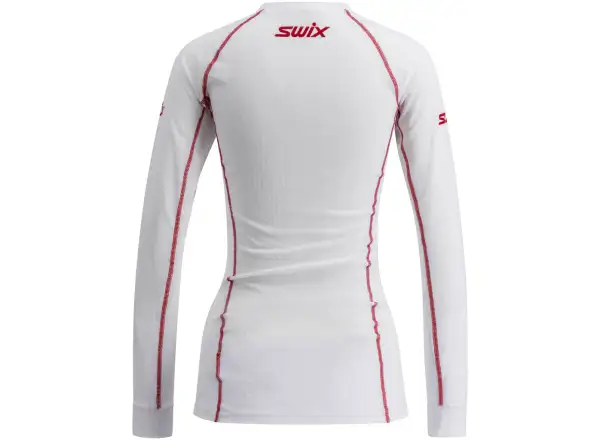 Swix RaceX Classic dámské triko dlouhý rukáv Bright White/Swix Red