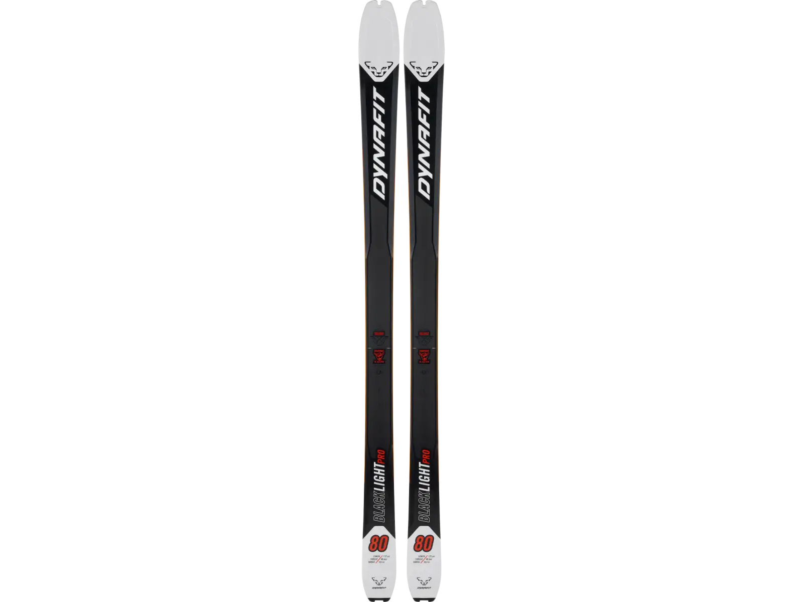 Dynafit Blacklight Pro skialpové lyže Nimbus white/Carbon black