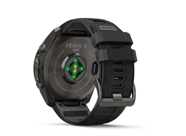 Garmin Fénix 9 Pro inReach 51 mm chytré hodinky Carbon gray DLC Titanium Black/Pebble gray