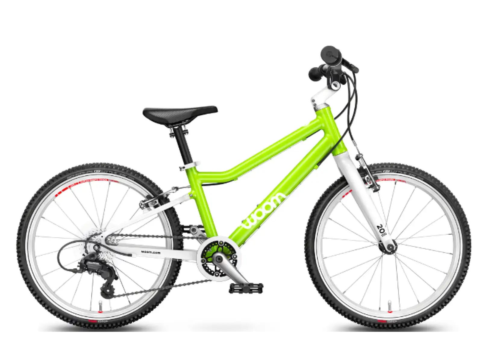 Woom 4 Lizard Lime 20 dětské kolo