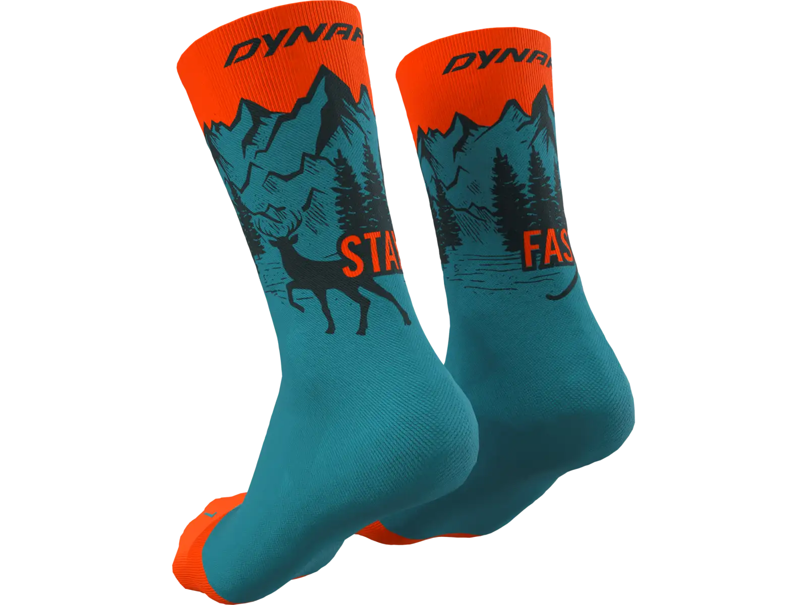 Dynafit Stay Fast sportovní ponožky Storm Blue