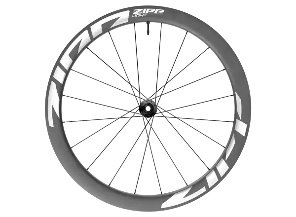 Zipp 404 S Carbon Tubeless CenterLock A1 přední zapletené kolo white
