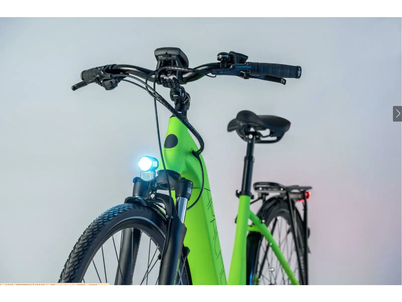 Apache Sota Bosch Active Plus 500 acid green nízkonástupové elektrokolo