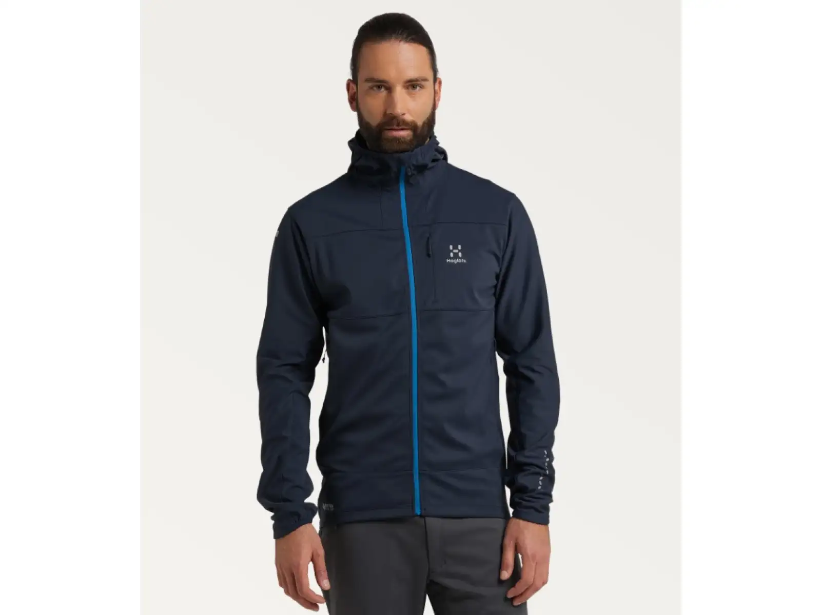 Haglöfs L.I.M Hybrid Softshell pánská bunda modrá