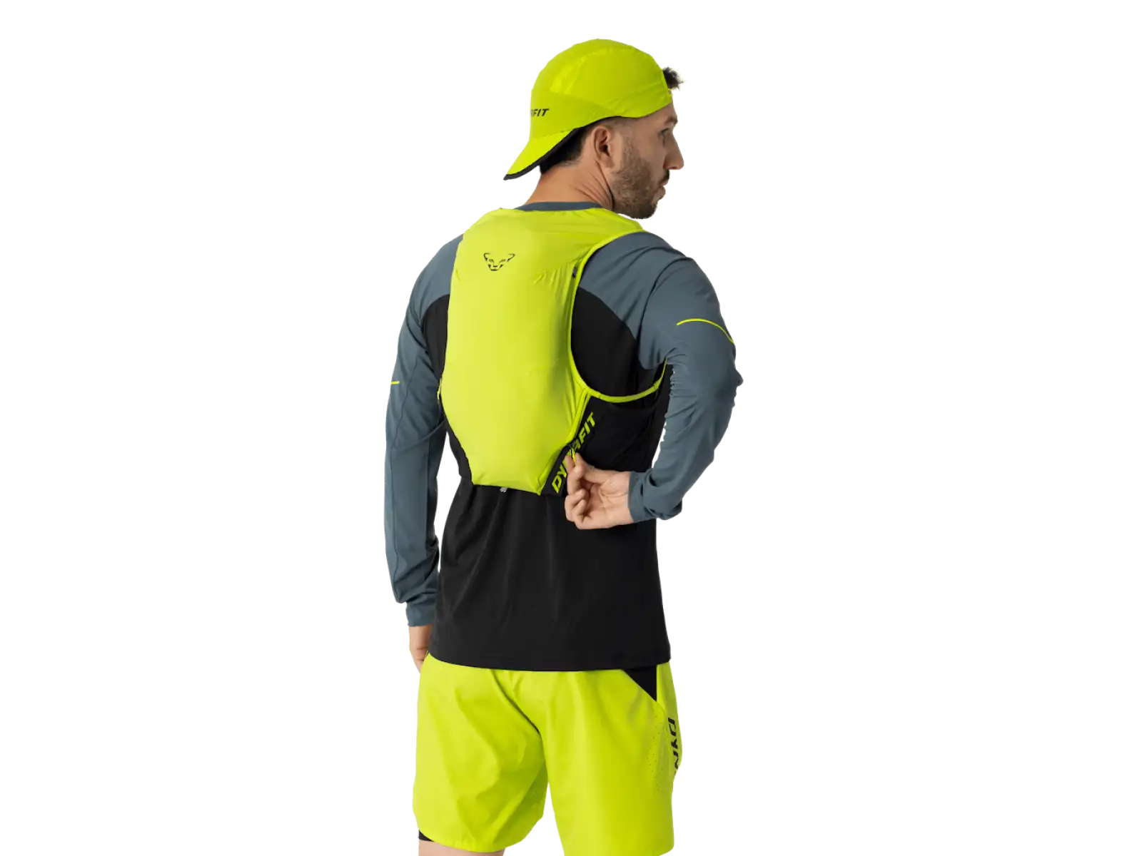 Dynafit Ultra 12 l běžecká vesta Ultra Yellow/Black Out