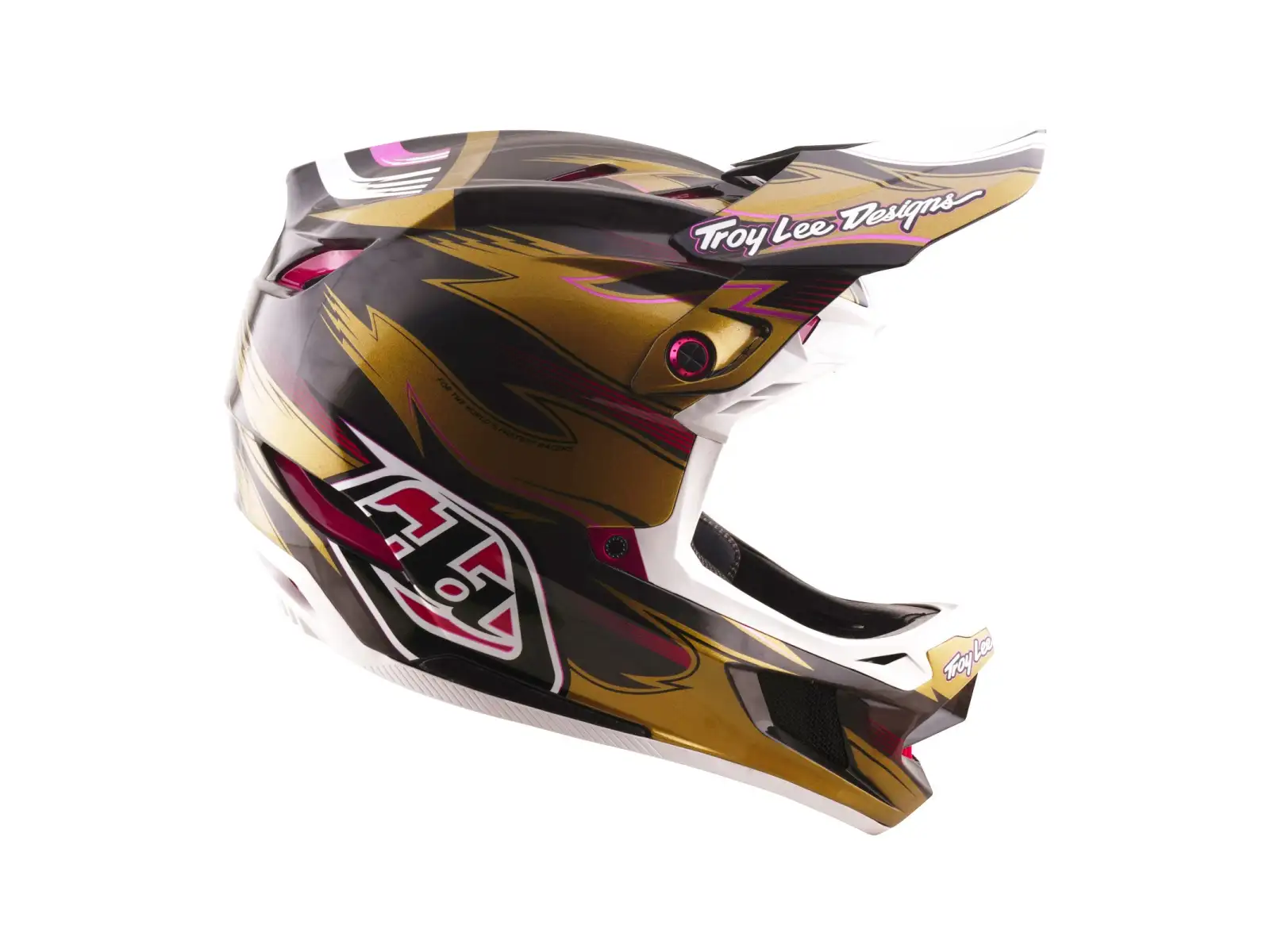 Troy Lee Designs D4 Carbon MIPS Cyclops helma Gold