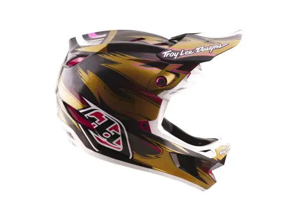 Troy Lee Designs D4 Carbon MIPS Cyclops helma Gold