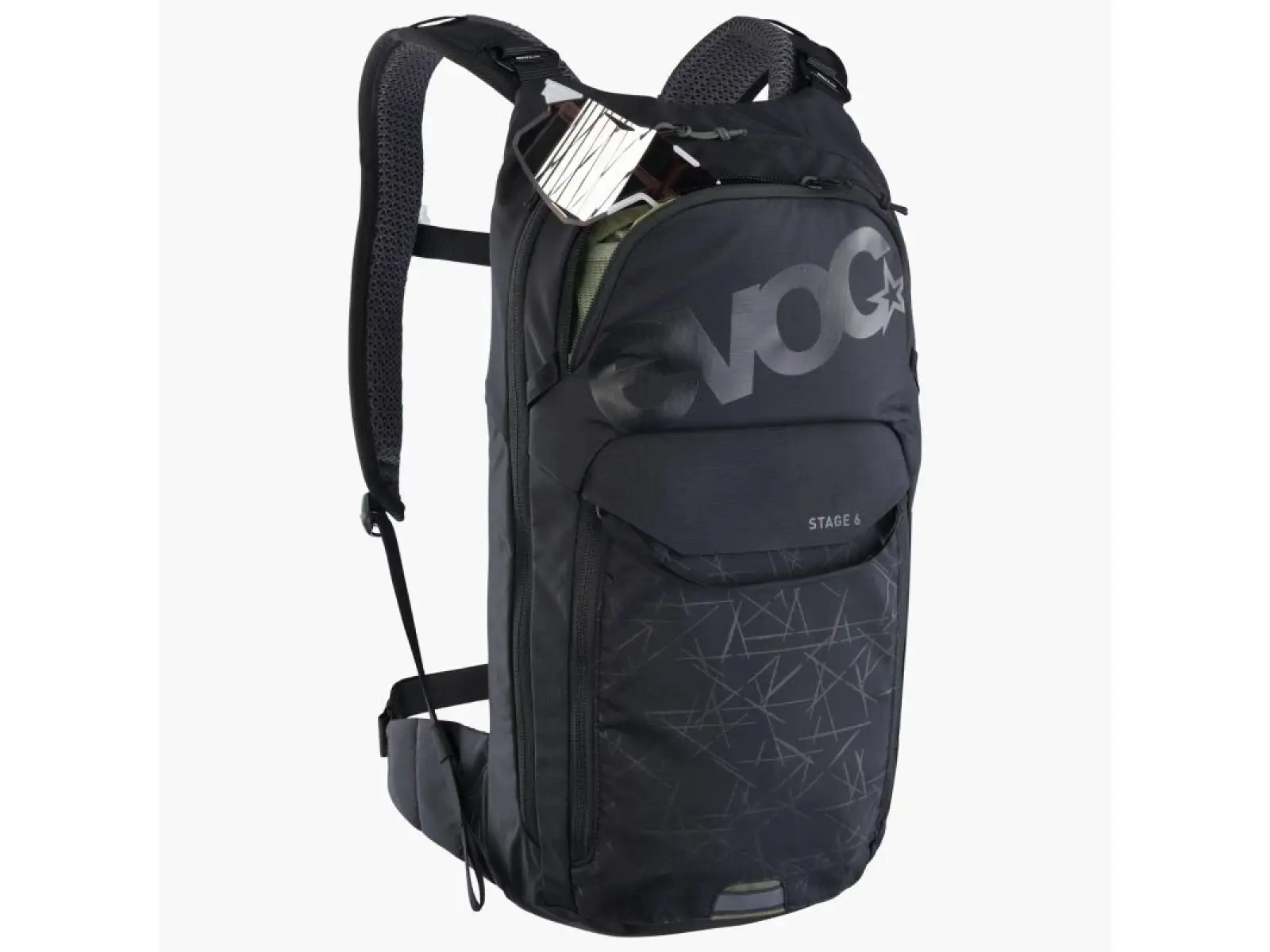 Evoc Stage 6 l batoh Black