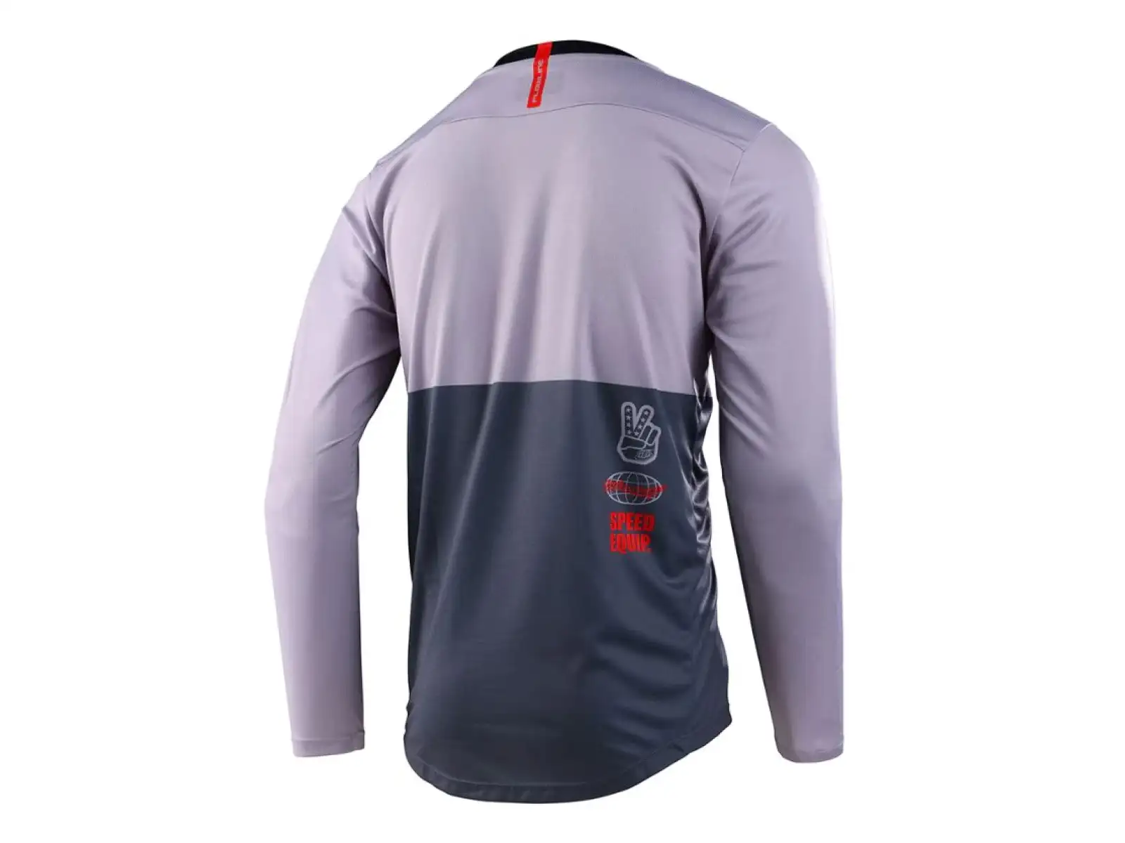 Troy Lee Designs Flowline Scripter pánský dres dlouhý rukáv charcoal