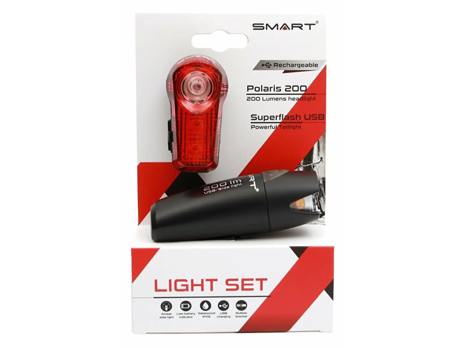 Smart BL-183USB/RL-317USB sada světel