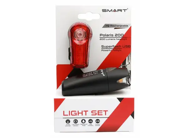 Smart BL-183USB/RL-317USB sada světel