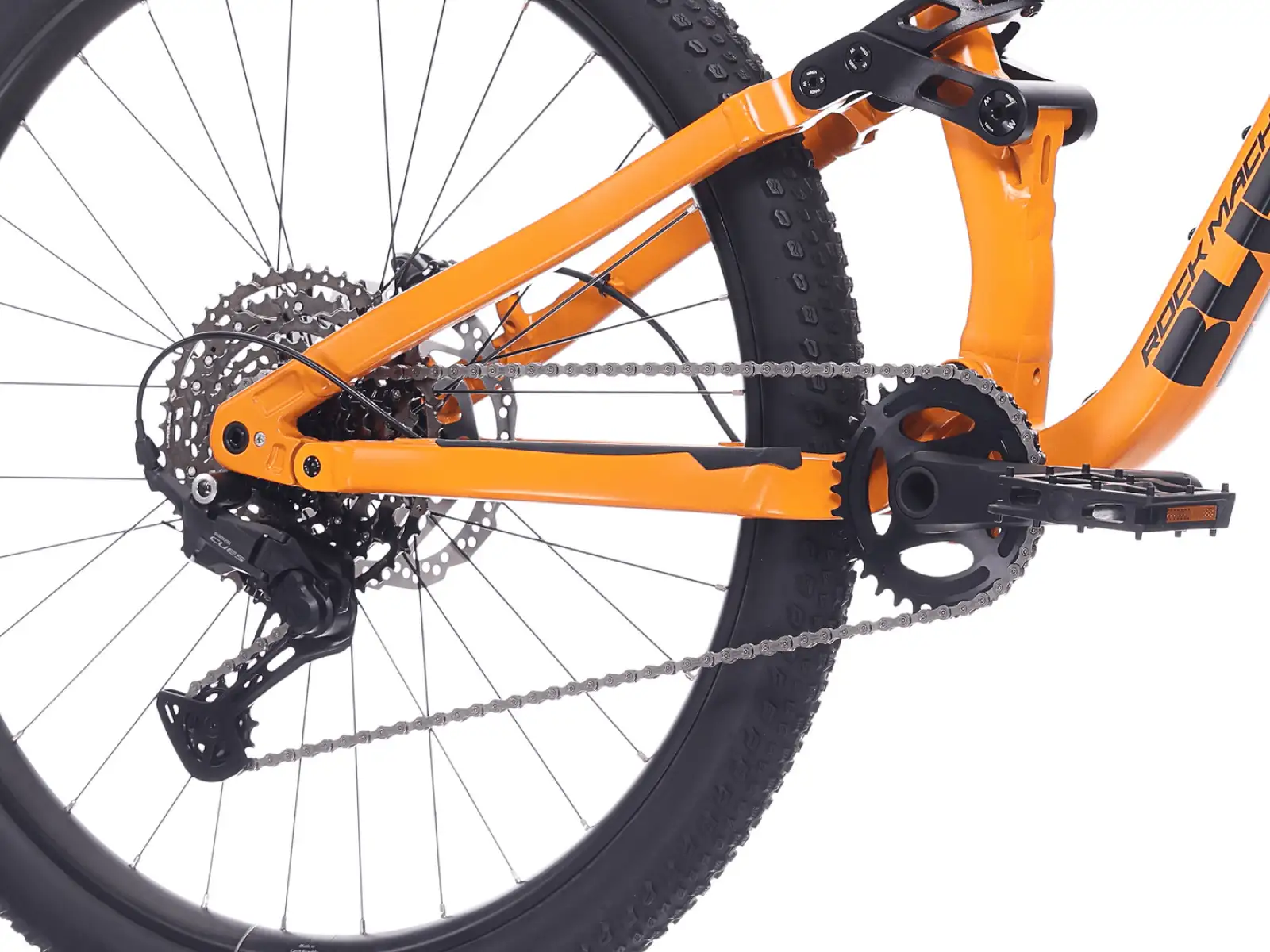 Rock Machine Blizz FS 30-27 horské kolo Matte Lava Orange
