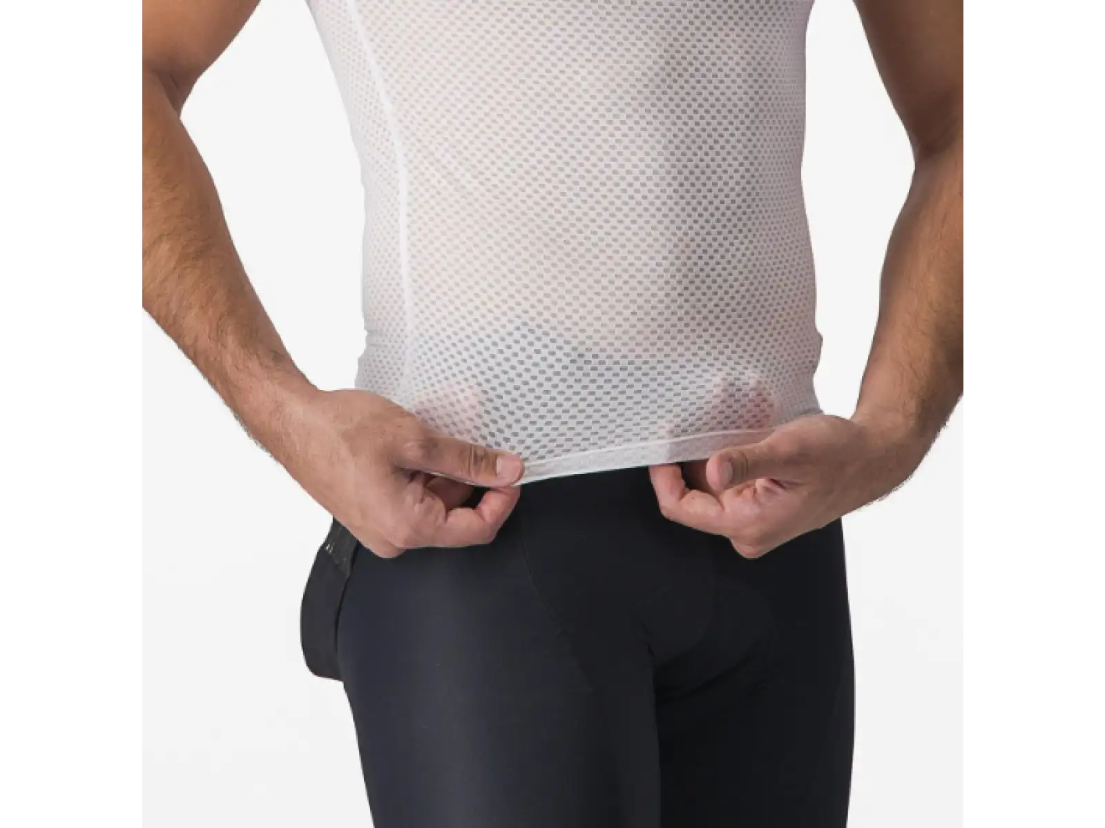 Castelli Pro Mesh 2.0 funkční triko bez rukávu White