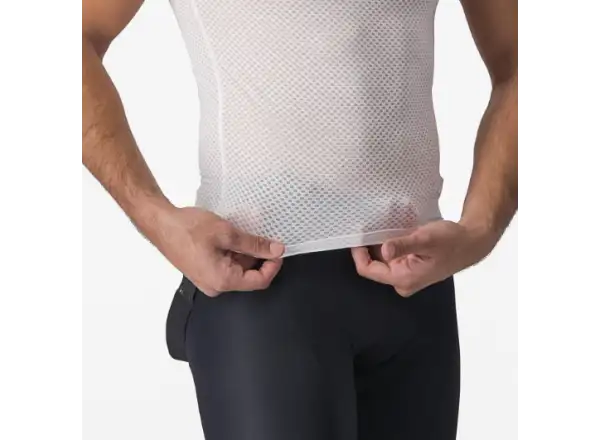 Castelli Pro Mesh 2.0 funkční triko bez rukávu White