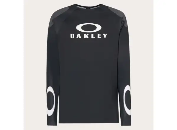 Oakley Seeker Edge pánský volný dres dlouhý rukáv Blackout