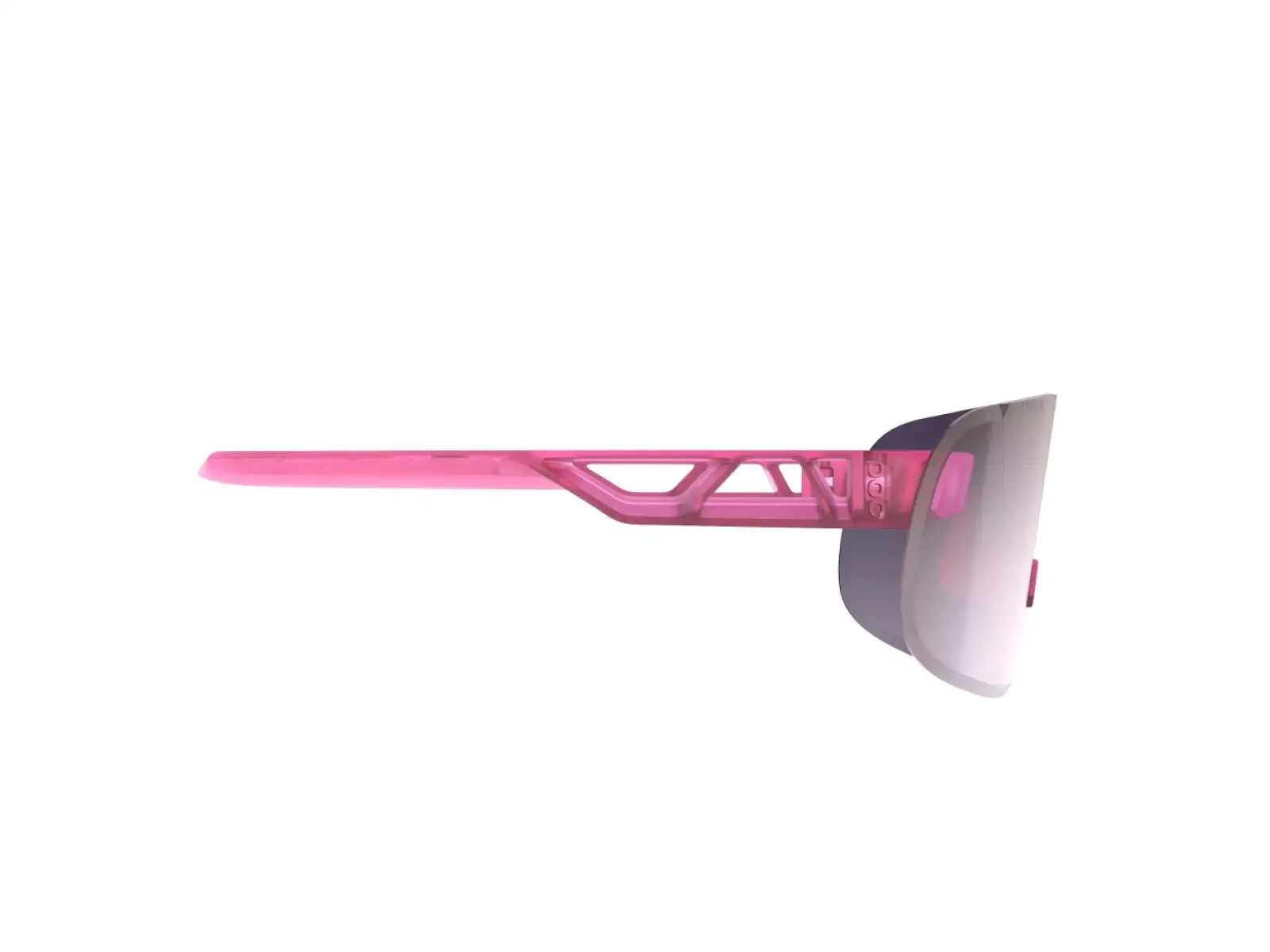 POC Elicit cyklistické brýle Actinium Pink Translucent