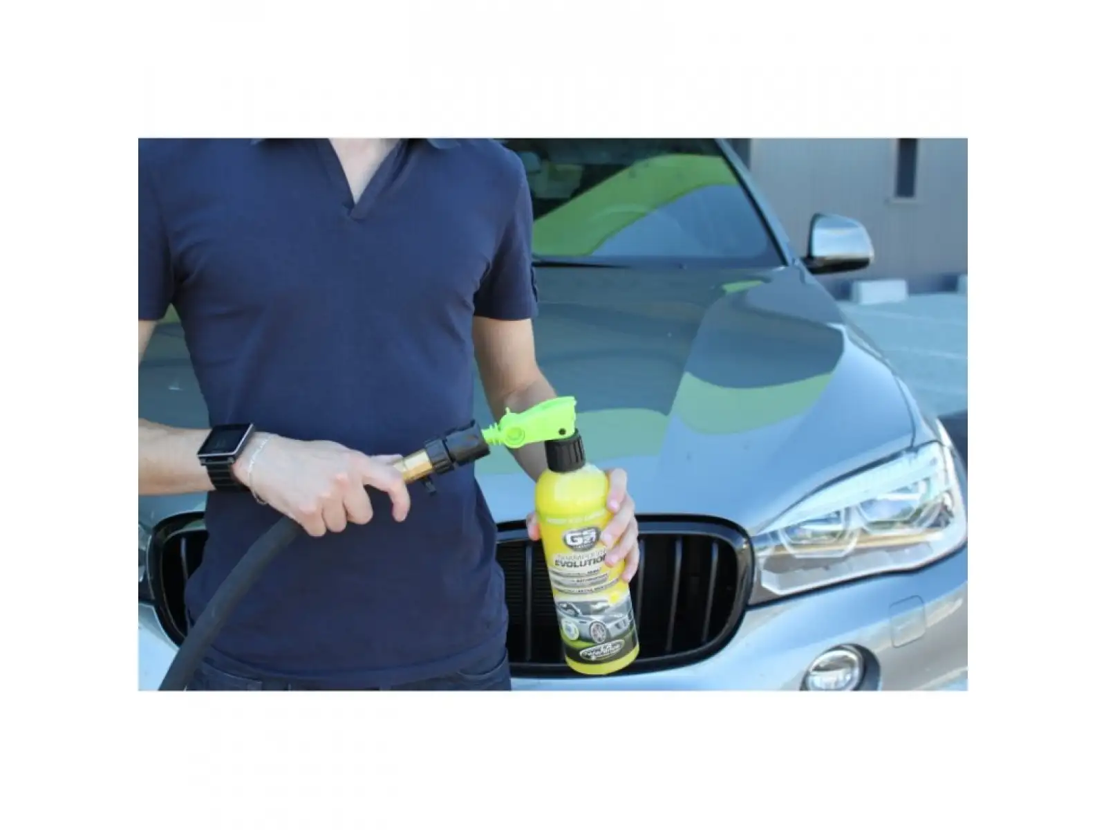 GS27 Evolution + Wash & Wax Shampoo Šampón s voskem a difuzérem 750 ml