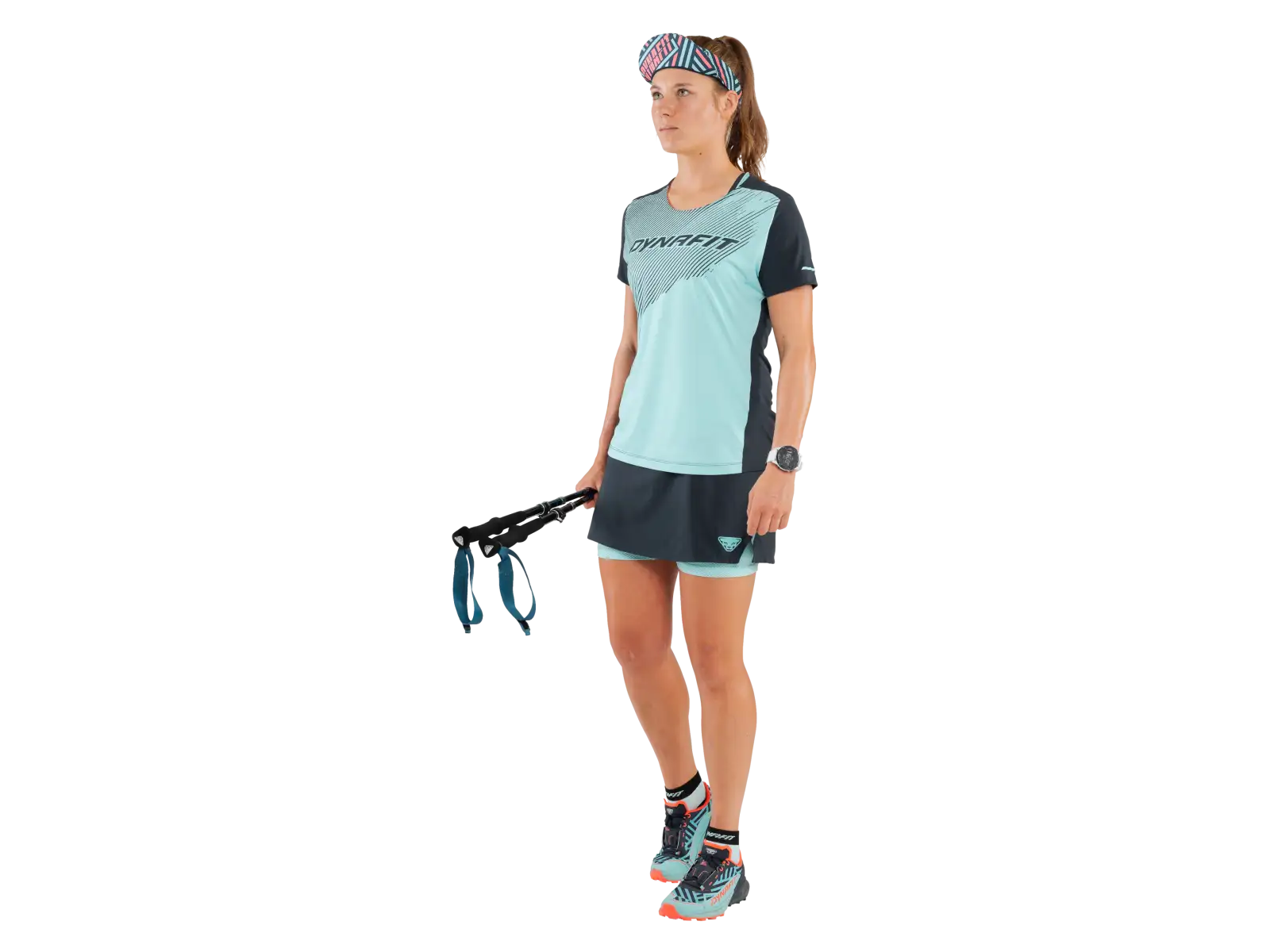 Dynafit Alpine 2 dámské tričko krátký rukáv Marine Blue