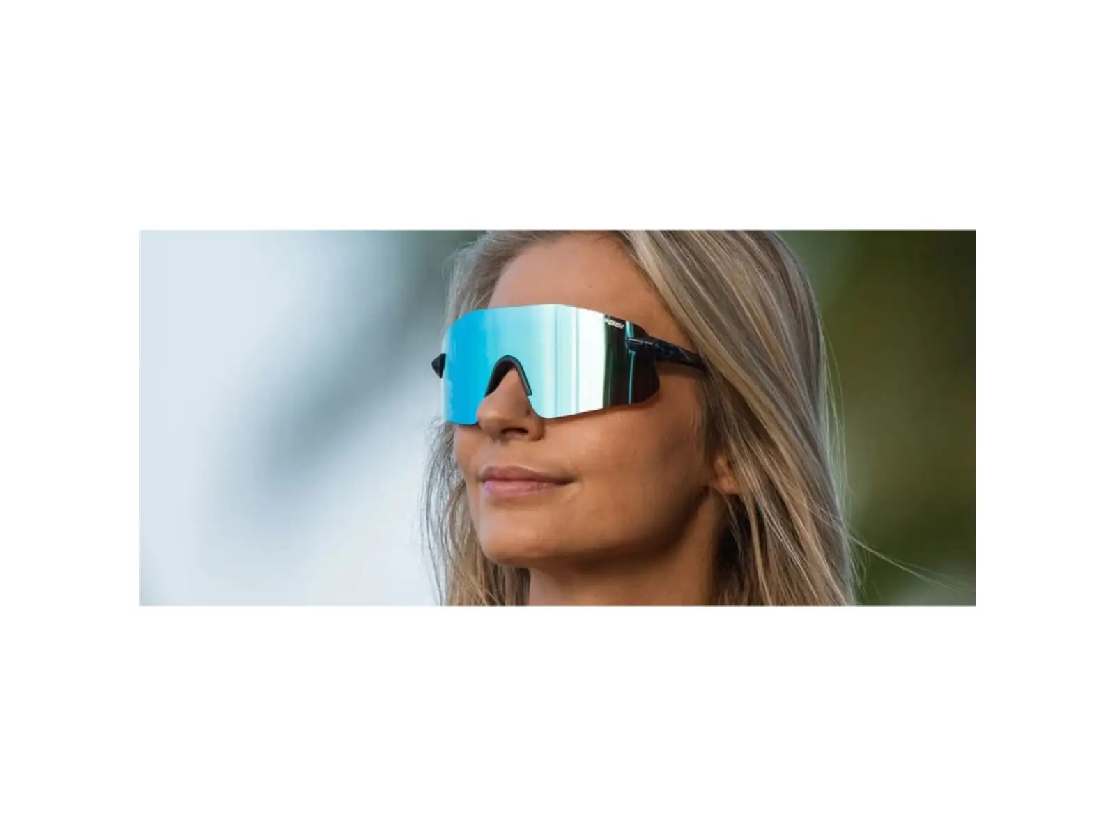 Tifosi Vogel SL sportovní brýle Crystal Smoke/Smoke Bright Blue