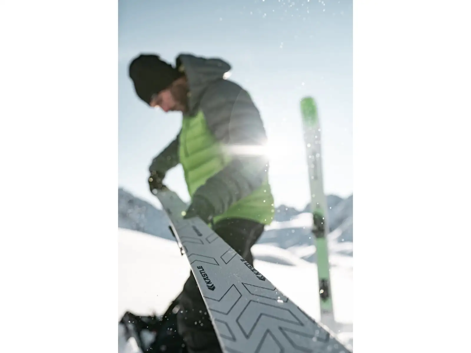 Kästle TX87 + Climbing Skin TX87 skialpový set