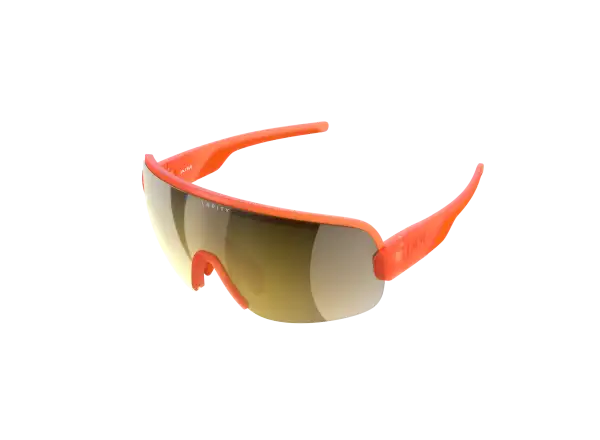 POC Aim brýle Fluorescent Orange Translucent/Clarity Road/Partly Sunny Gold