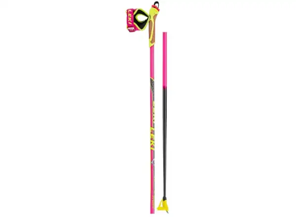 Leki HRC Max běžecké hole Pink/Black/Yellow