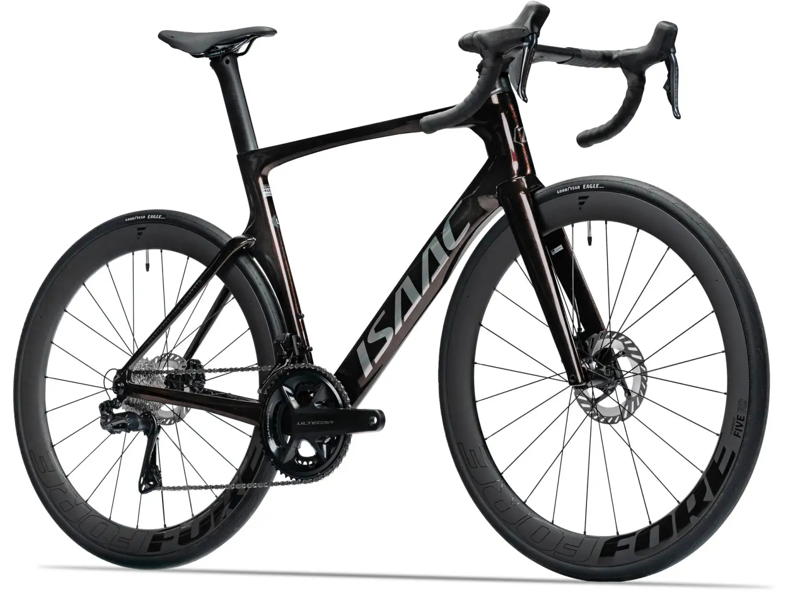 Isaac Meson Ultegra Di2 silniční kolo Ruby Red