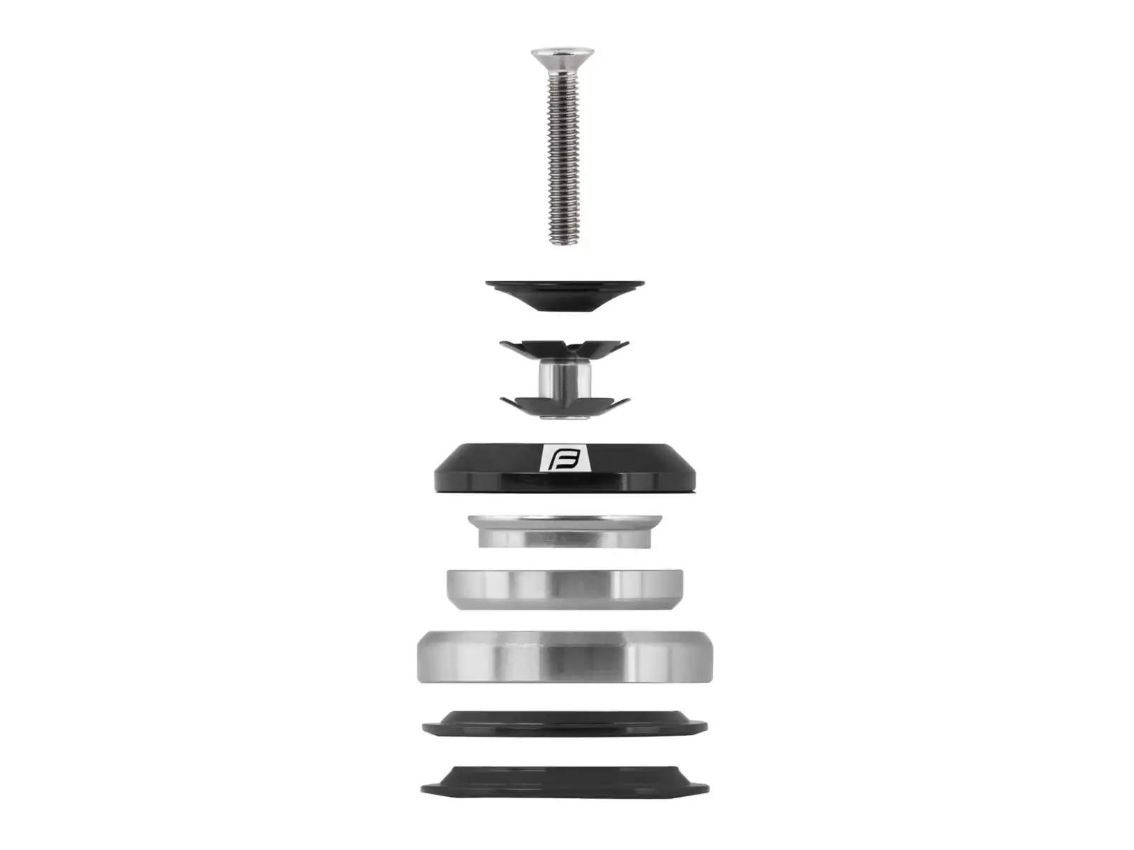 Force Taper 1 1/8"-1 1/2" integrované hlavové složení černá NEW